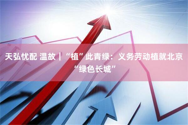 天弘忧配 温故｜“植”此青绿：义务劳动植就北京“绿色长城”